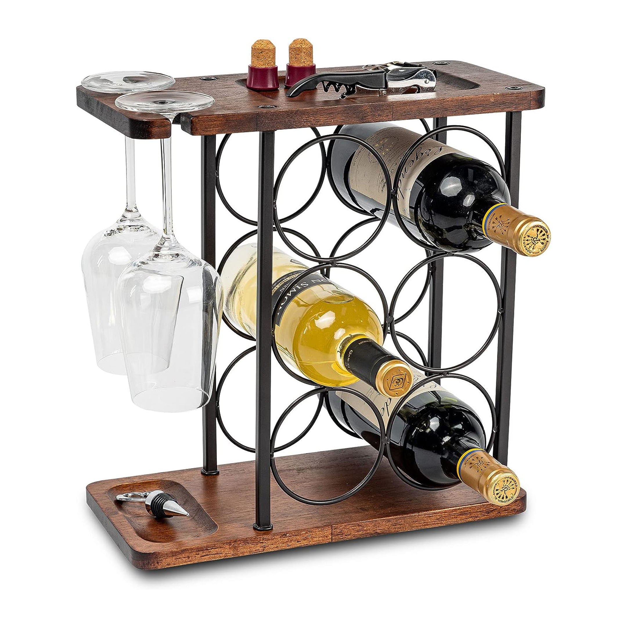 Wooden Wine Rack Design 7