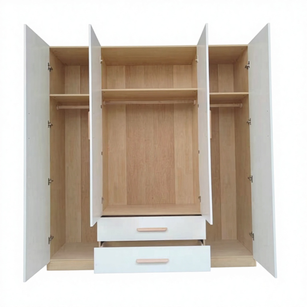 Wardrobe Bedroom Home Economical Type Rental Room with Custom Cabinets Storage Cabinet Storage Wardrobe