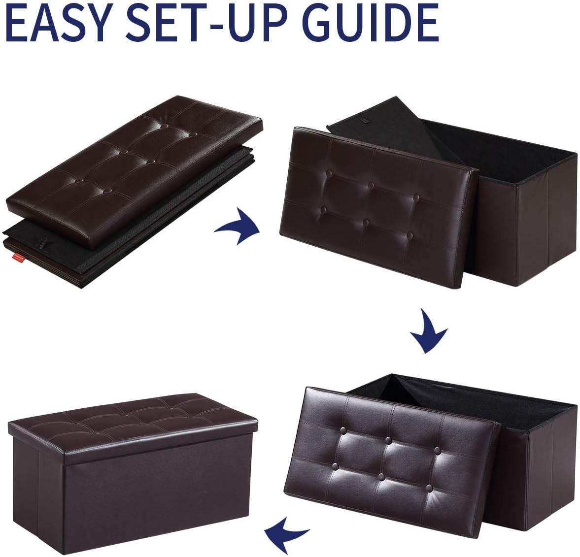 Storage Ottoman Detail