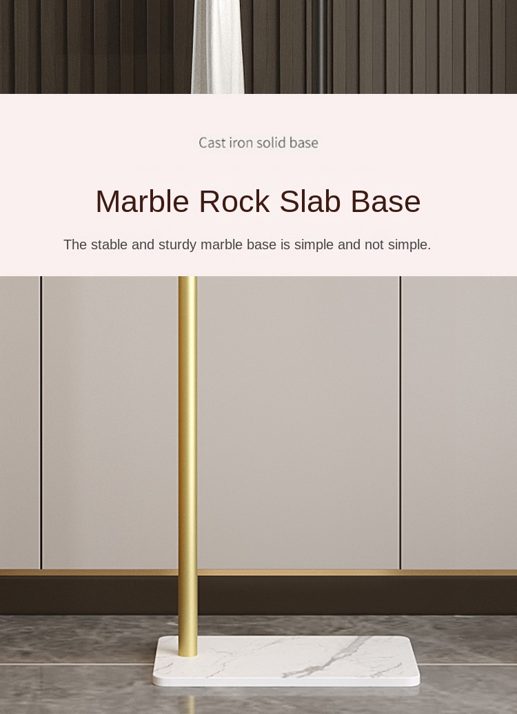 Minimalist modern floor-standing home coat rack 9