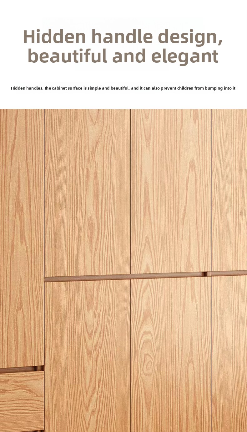 Hot Selling Portable Modern Style Freestanding Wardrobe Solid Wood Doors Eco-Friendly for Small Bedroom Hotel Apartment Hostel