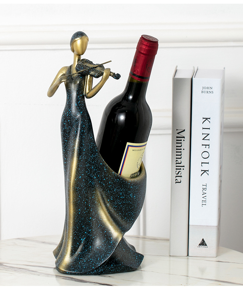 Creative High-end Resin Wine Rack & Cabinet for Living Room Home Entrance Dining Table & TV Area Decor