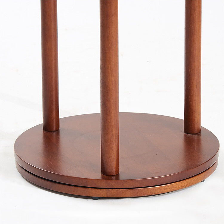 Jiabao Hot Sale Clothes Coat Hanger Standing Space Saving Multi-functional Wooden Coat Racks
