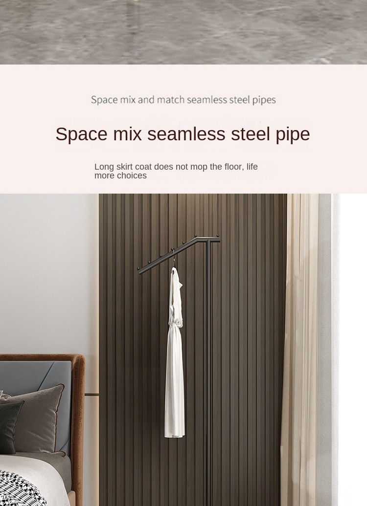 Minimalist modern floor-standing home coat rack 10