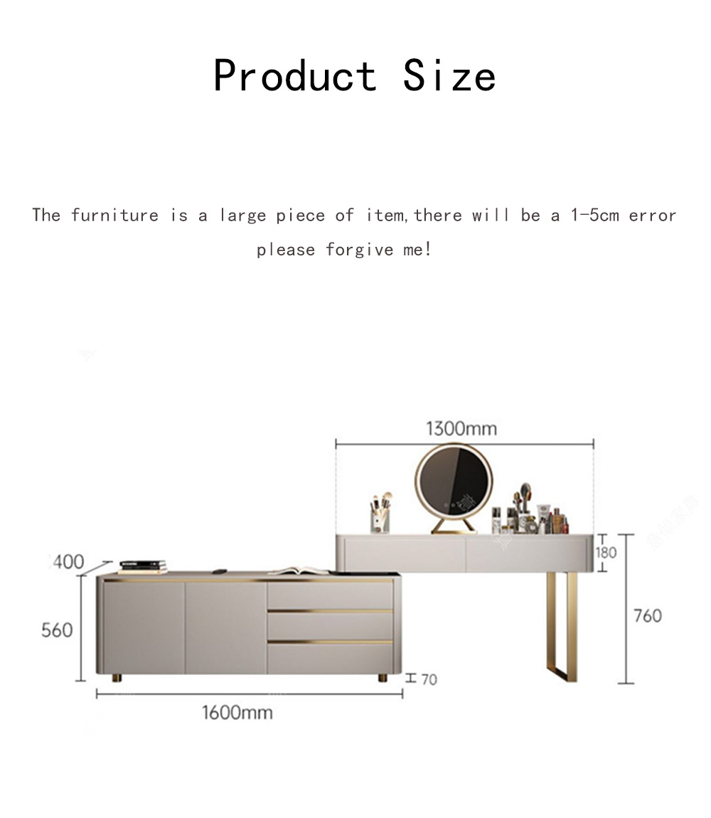 Modern Dresser Table Detail 9