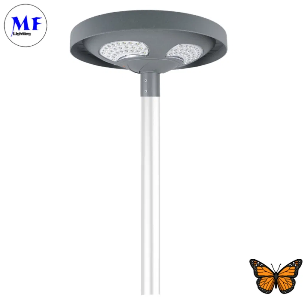 16yrs Manufacture 2years Warranty IP65 Waterproof Outdoor 30W 40W Solar Yard Bollard Lawn Courtyard Lighting SMD LED Solar Garden Light