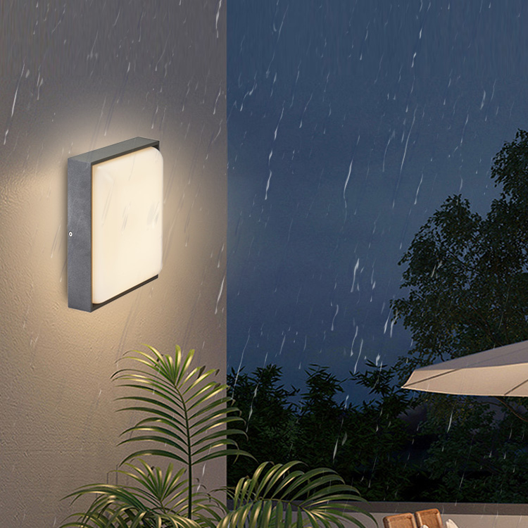 LED Light 100-240V Courtyard Facade Wall Lamp Waterproof Outdoor Wall Lamp