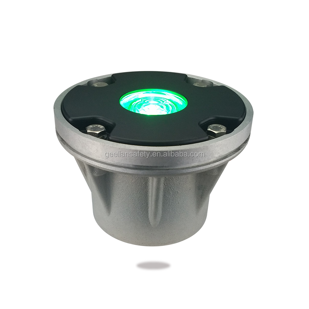 LED Helipad Inset Light, ICAO Standard Airport Taxiway Light, Recessed Runway Edge Light for Heliport &amp; Airport Ground Lighting