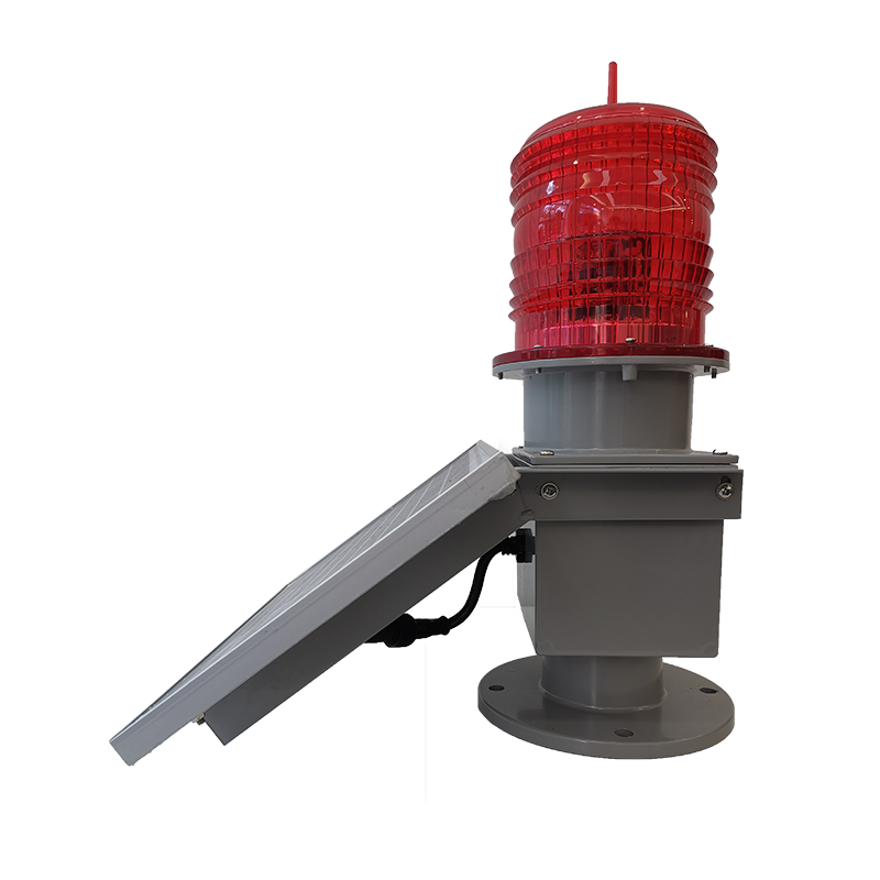 ICAO Certified Solar Aviation Obstruction LED Beacon Light Manufacturers for Airport Runway