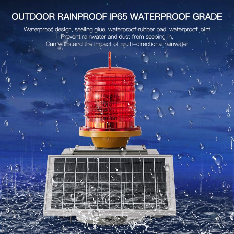 Airport Type C Beacon Outlet Airport Control Tower Air Navigation Solar Runway Boat Led Aviation Obstruction Light for Towers