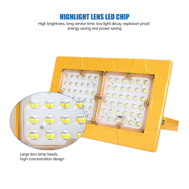 Explosion-proof Lamp Explosion Proof LED Light for Gas Wtation IP66 100W 150W 200W 300W AC 85-265V -20 - 30 2-year 330000 CN;GUA