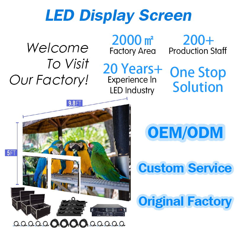 Jode LED Video Wall 4K HDR10 HD Outdoor Rental P3.91 Waterproof IP65 Stadium Led Screen Football Led Scree Display Screen