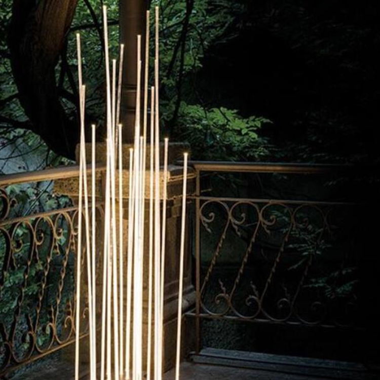 Landscape Outdoor Waterproof Decorative IP65 Garden Led Fiber Optic Reed Light