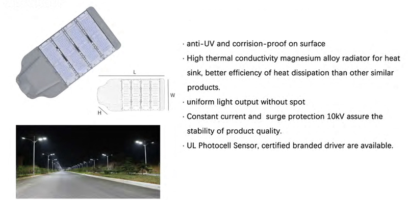 LED Street Light Display