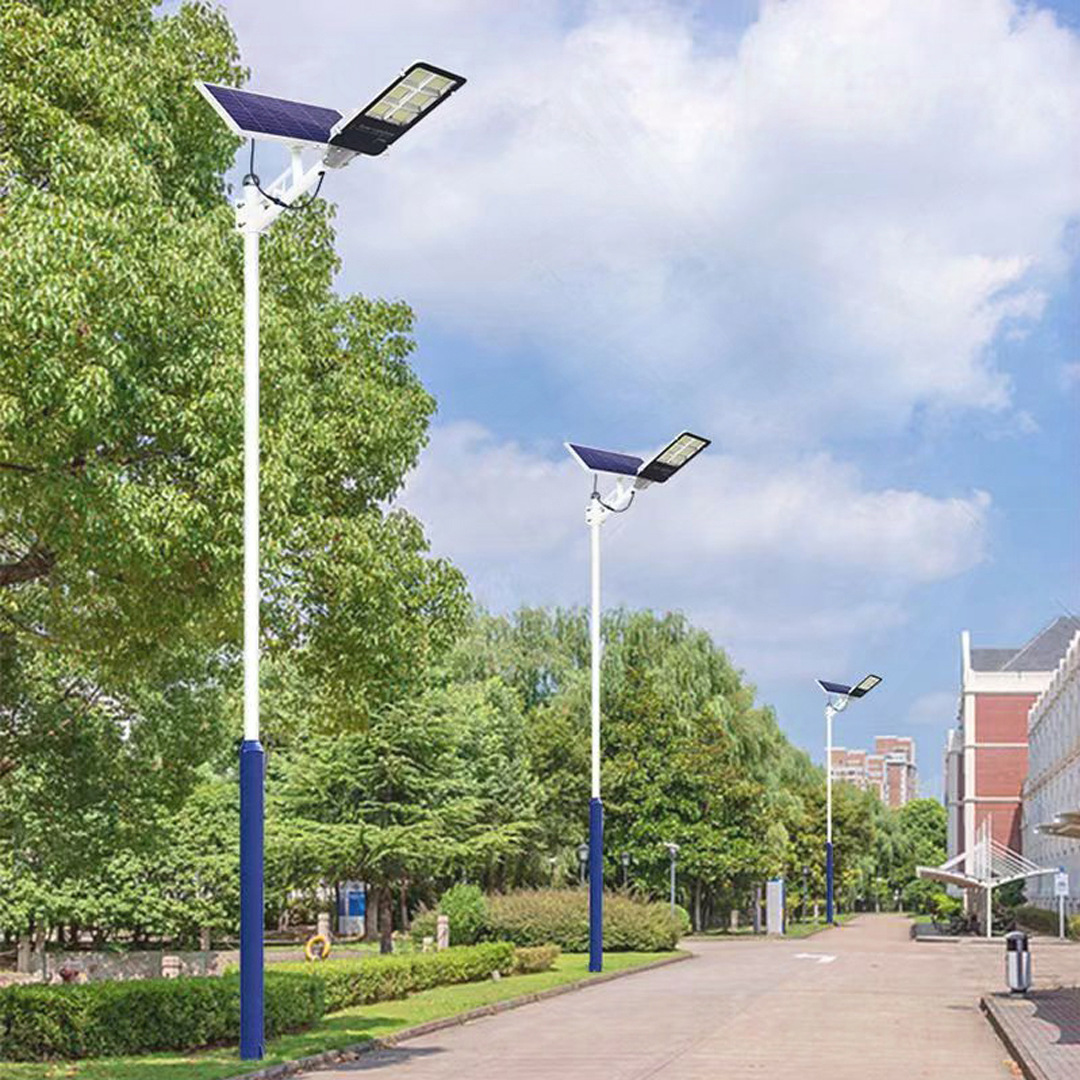 HUADENG Modern Design 80W 100W Solar LED Street Light Outdoor Road Lighting Smart Control Motion Sensor 3-Year Warranty