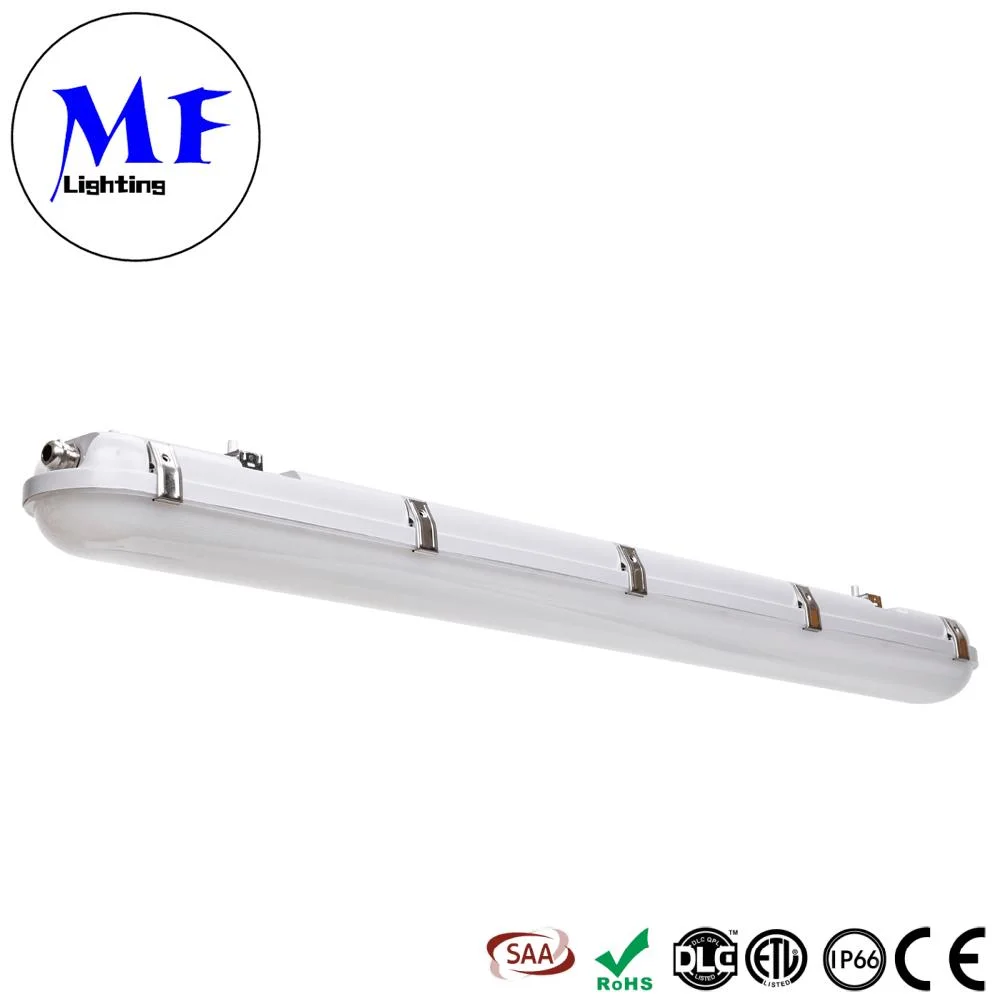Factory Price 2FT/4FT/5FT IP66 Waterproof Lighting Fixture Subway/Mine/Tunnel/Parking Lot Lighting 3 Hours Emergency LED Tri Proof Lighting