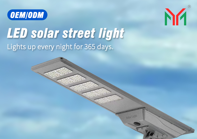 Solar Street Light Front View
