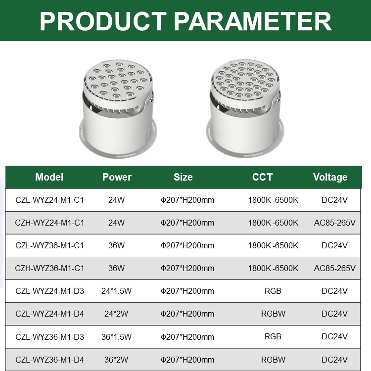 Underground Landscape Light Aluminum LED IP65 Waterproof High CRI Round Outdoor Garden Tree Lighting