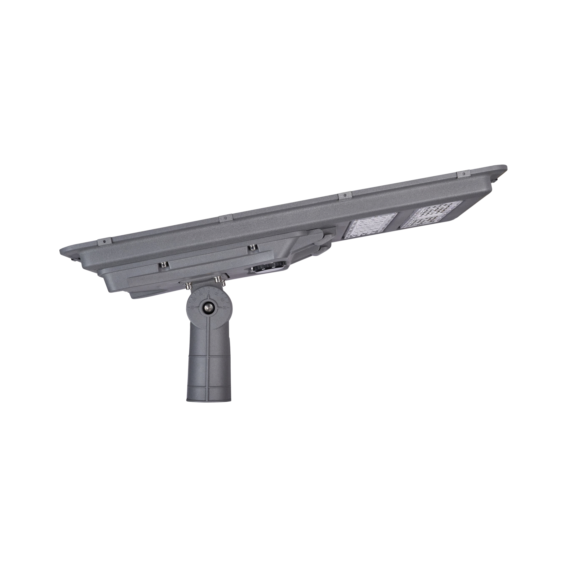 SWSTRCM15W Outdoor Remote Control IP65 All in One Smart Control LiFePo4 Lithium Battery Solar Street Light