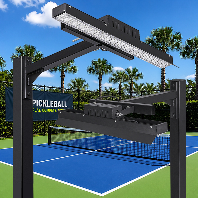 500W Anti-Glare Pickleball Court Light Outdoor IP66 Waterproof Tennis Court Stadium Lighting Outdoor Badminton Court Sport Light