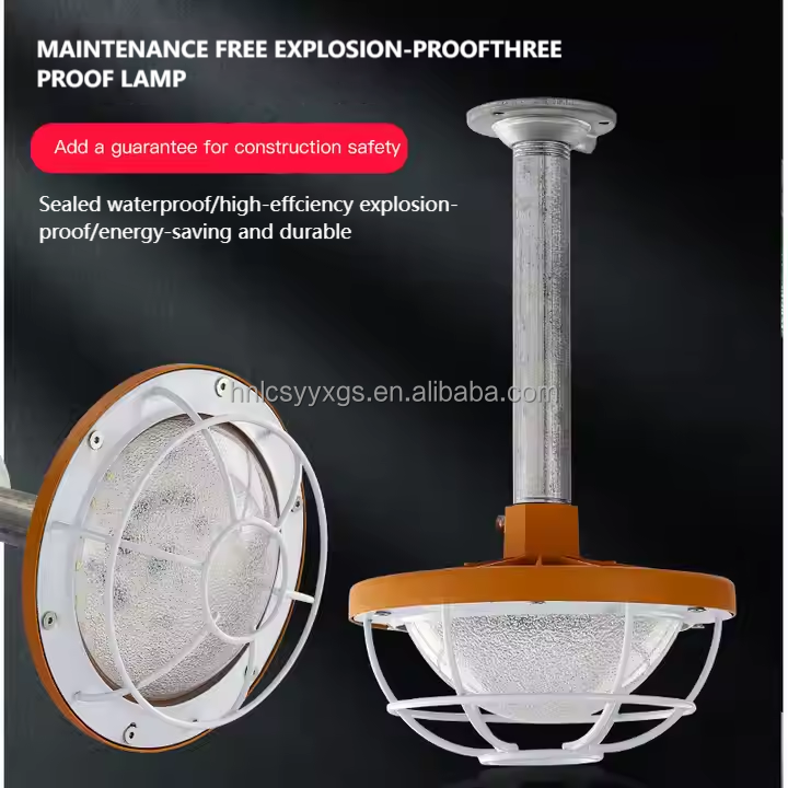 Hot Selling IP65 LED Explosion-Proof Lights for Coal Mining Dust Workshops Chemical Plants Flammable &amp; Explosive Spaces