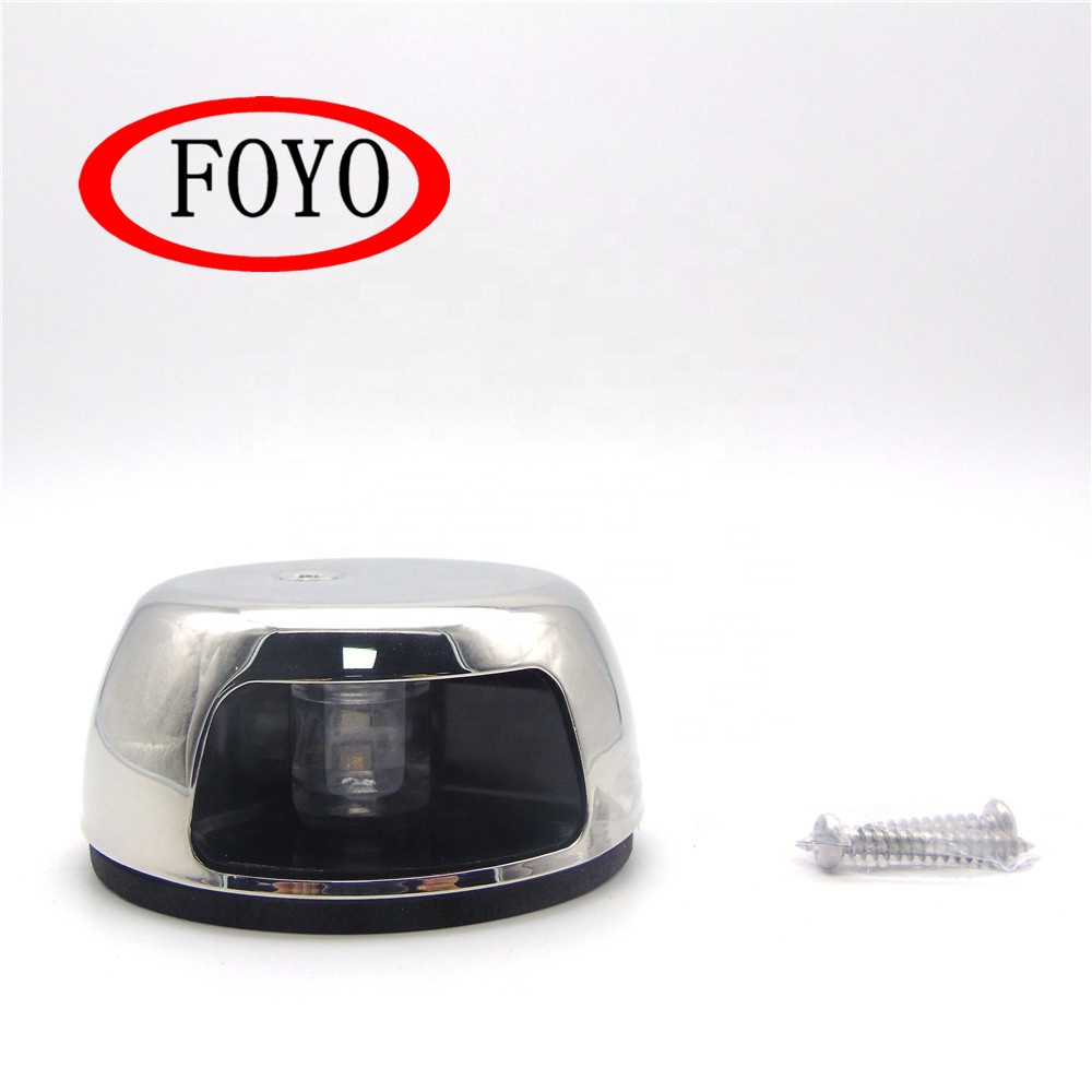 Foyo Brand Hot Sale Marine Stainless Steel LED Navigation Bi-Color Bow Light Boat Green and Red Light for Boat and Yacht
