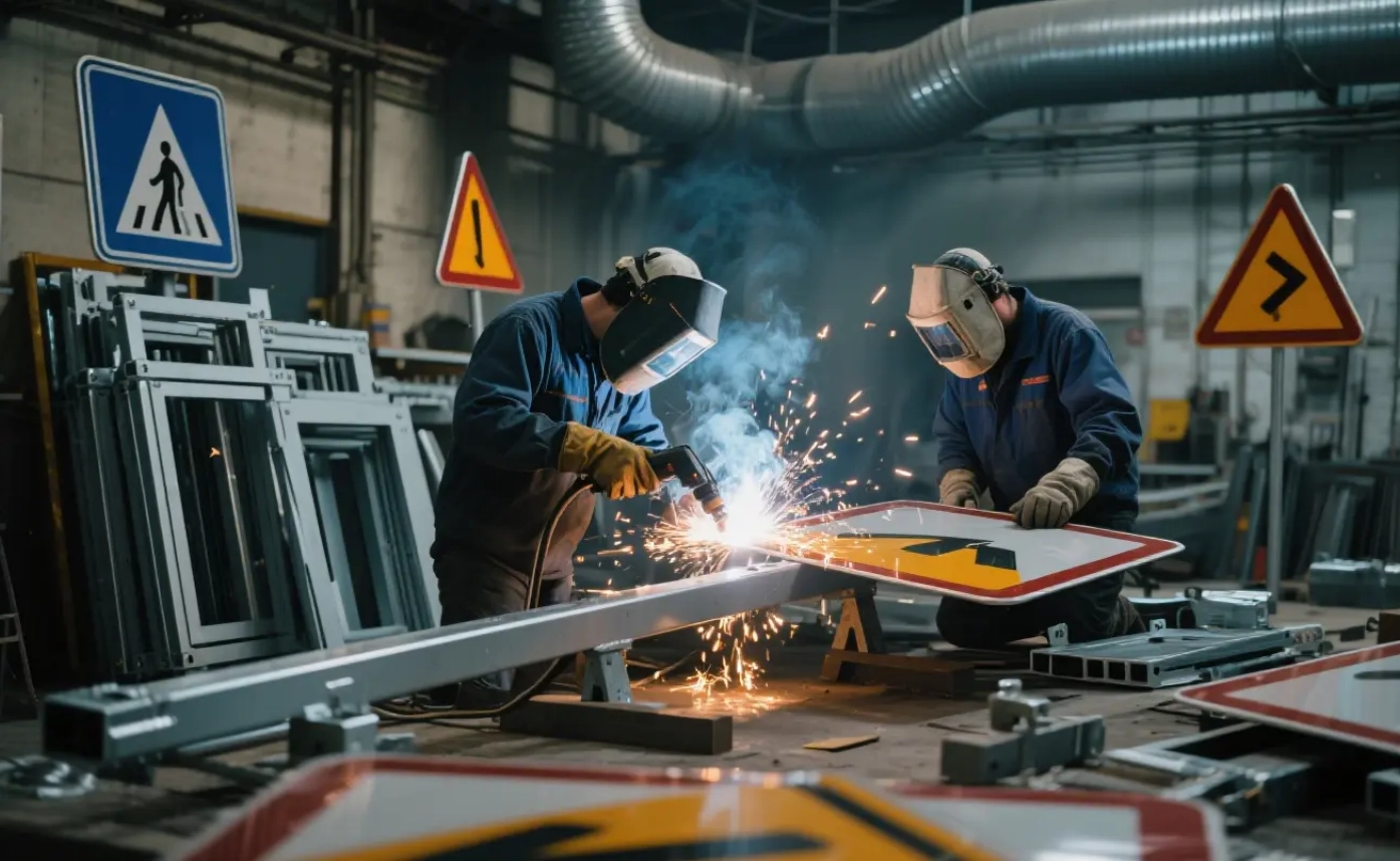 Assembly and Welding of LED Lighting Fixtures at Lukas Lighting