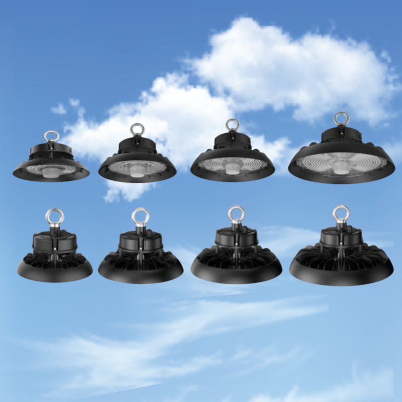 High Quality 150Lm/W ETL LED Highbay Warehouse Workshop Industrial Lighting 150W 200W 240W 300W LED UFO High Bay Light Fixture