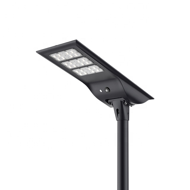 Hot Sale Smart IP65 Waterproof Aluminum Alloy CE Certified Outdoor 80W LED Solar DC Road Street Lights with Camera and Sensor