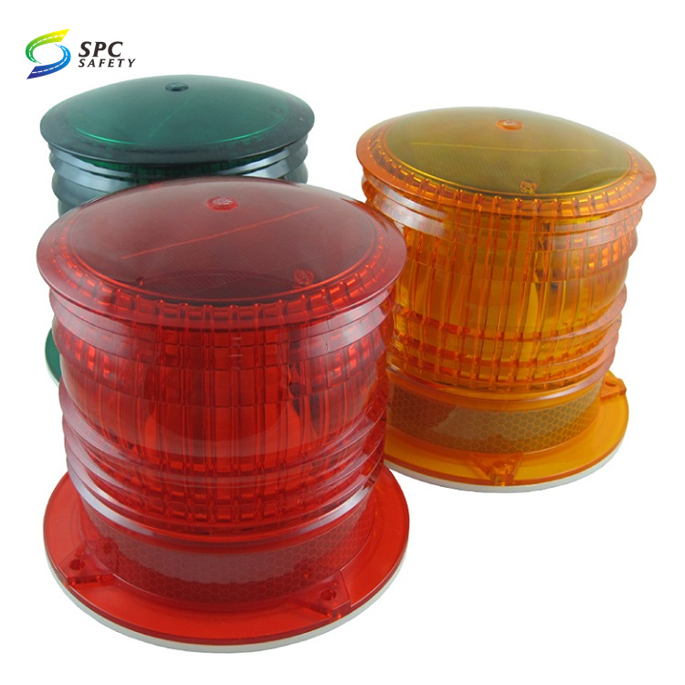 Solar Airport Runway Taxiway Helipad Led Navigation Safety Light Aviation Obstruction Building Tower Beacon Lights with Magnet