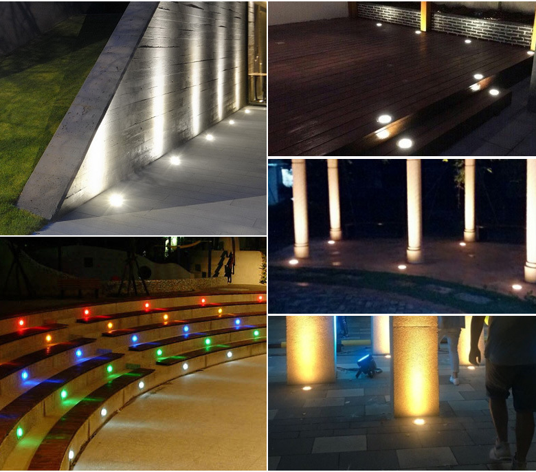 Steady Lighting Helideck/Helipad Airport Perimeter Inset Led Runway Light for Aviation Obstruction Lights