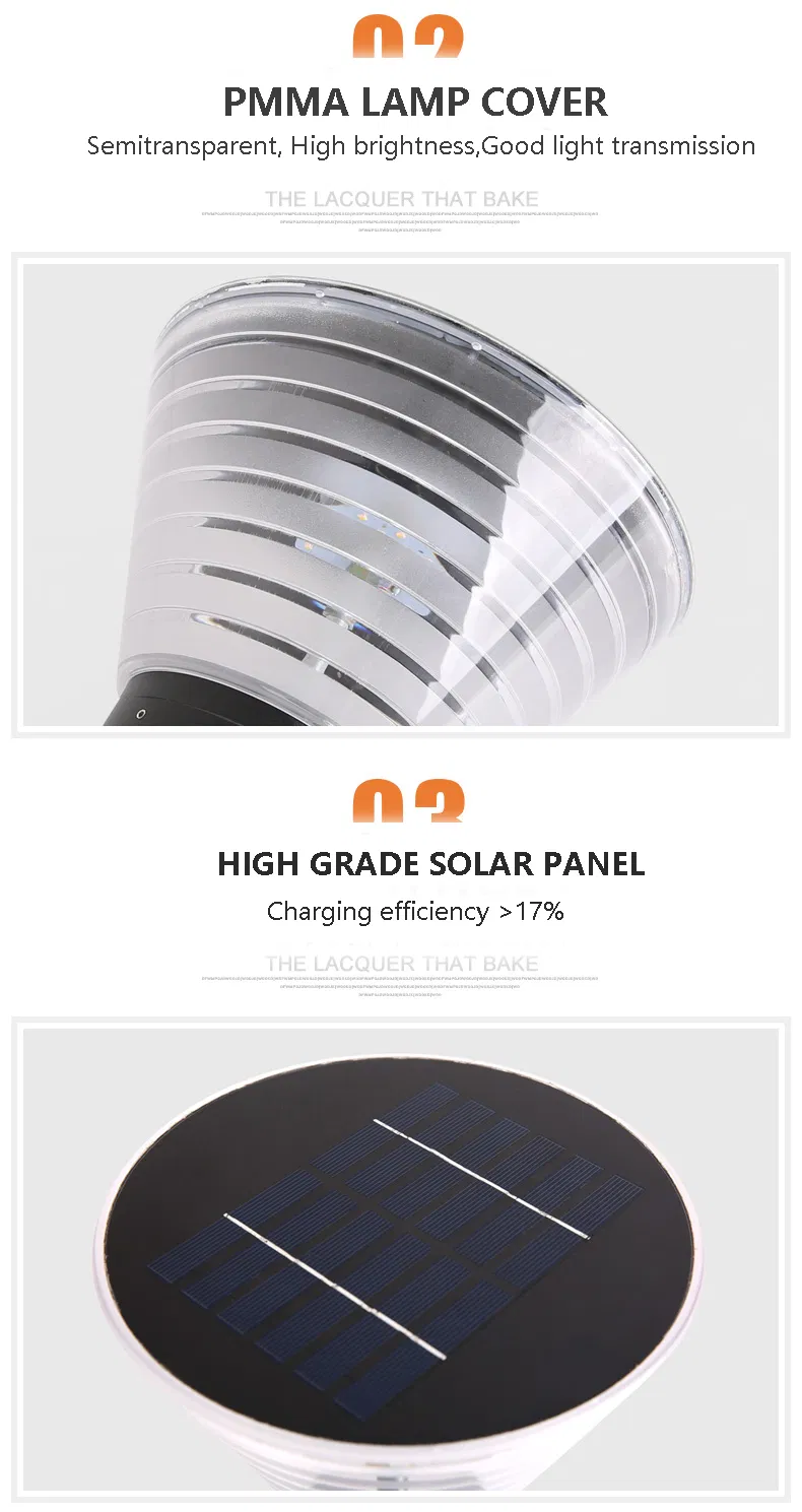 Solar Bollard Light Detail 1