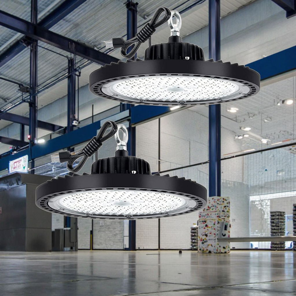 Dropshipping Ufo Led High Bay Light 100W-500W IP65 Waterproof Industrial Warehouse Workshop Lighting