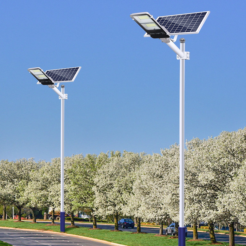 HUADENG Modern Design 80W 100W Solar LED Street Light Outdoor Road Lighting Smart Control Motion Sensor 3-Year Warranty