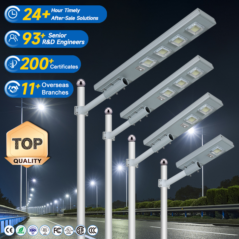 ALLTOP Solar LED Street Lights Outdoor Waterproof 60w 120w 180w 240w Aluminum Solar Power Street Light
