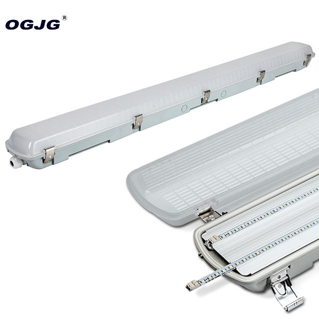 Tri-proof Light PC Housing Triproof IP66 Led Vapor Tight Linkable Linear 5-year Warranty Led Waterproof Light