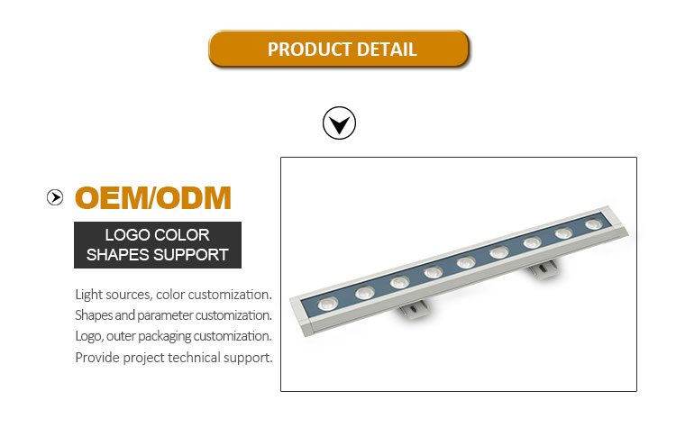 LED Wall Washer Detail