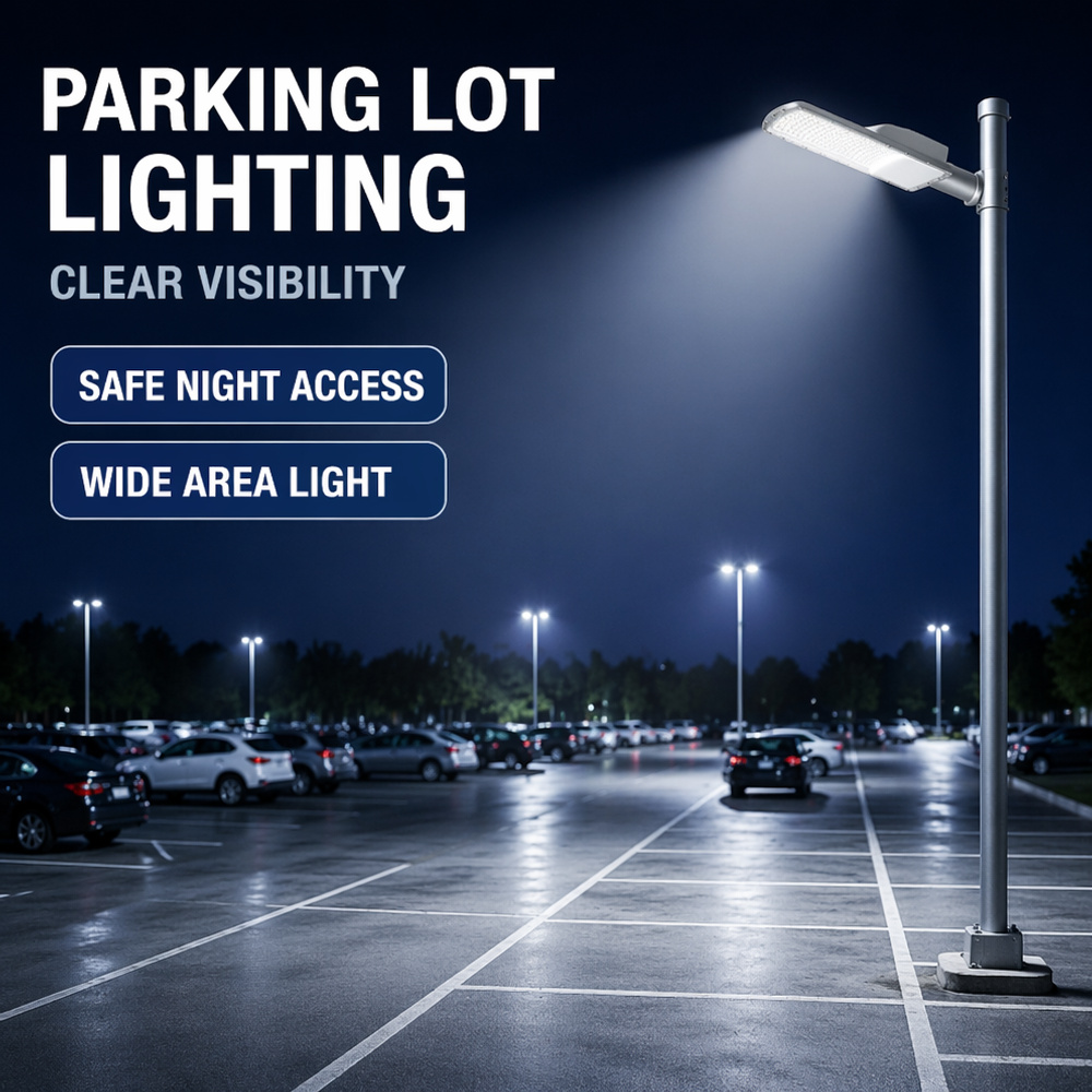 RGB Smart Street Light with DMX512 Remote Control for Color Changing LED Pole Lamp Applications