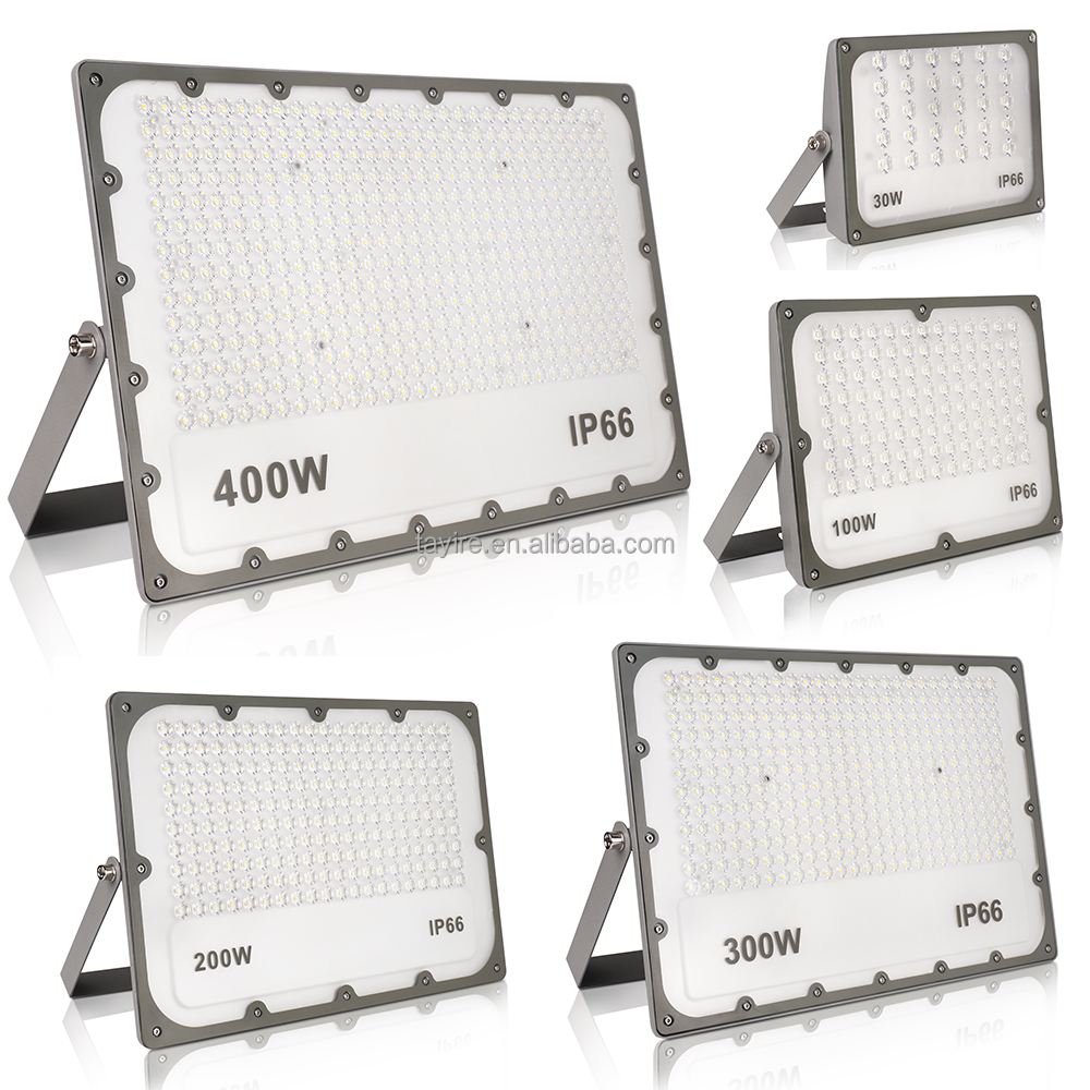 High Brightness Waterproof LED Floodlight Cool White 30W-400W Outdoor Garden Park Yard Garage Lighting Sports Stadium Spotlight
