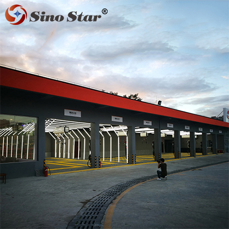 Car Coating and Car Sticker Bay Design LED Lighting for Automotive Maintenance Tunnel Garage Workshop Equipment