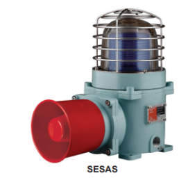 QLIGHTEC Heavy Duty Aluminum Body AR111 Base Explosion-Proof Warning Light SESALR-SESAL-SESAS-SESA IP66 Rating