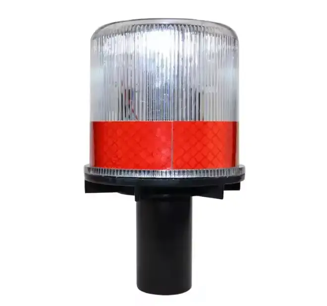 Flashing Led Warning Light Solar Airport Runway Warning Lights