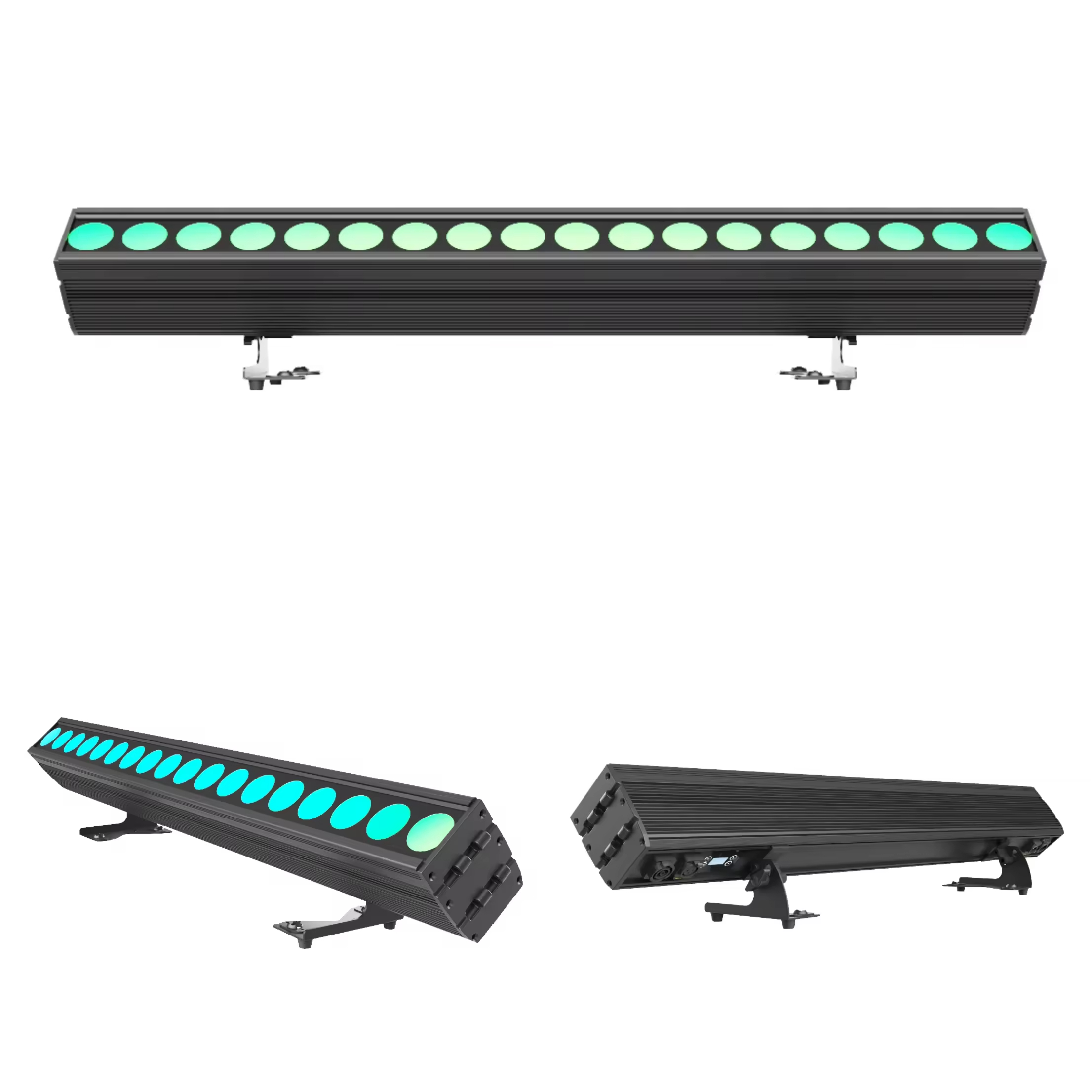 Outdoor LED Wall Washer IP65 Waterproof DMX RGBW LED Linear Washer Light for Architectural Building Facade Lighting