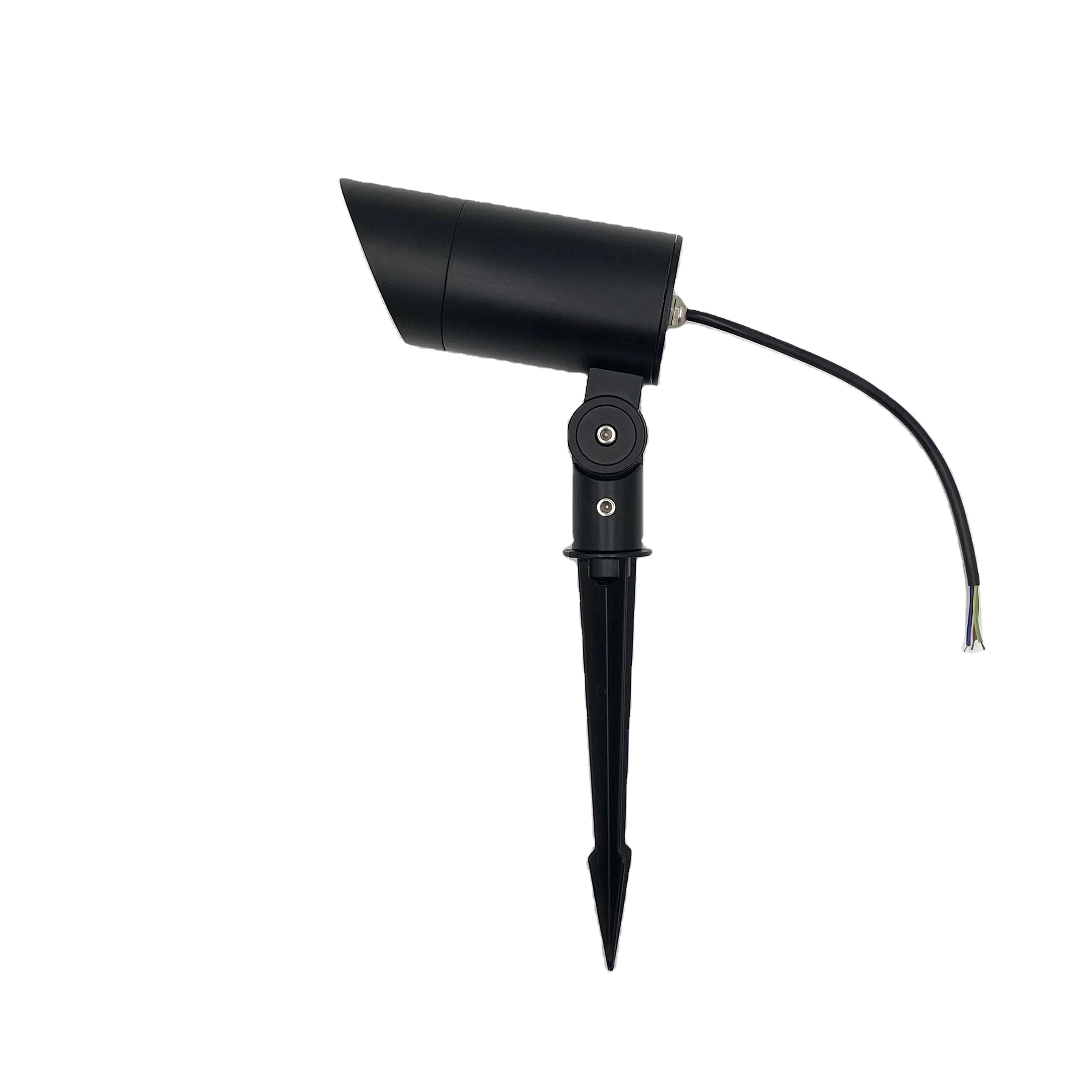 DMXspotlight Landscape Outdoor Waterproof IP65 Aluminum Black COB5W Spot Lamp Pedestal Garden Spot Spike Light Warm Tree Lights