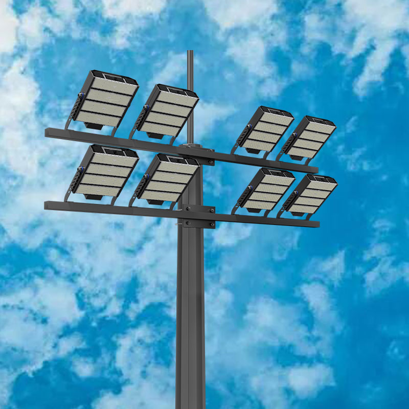 ZGSM Stadium Soccer Field Airport Parking Lot 20 Meter 25 Meter High Mast Lights Pole Flood Lights