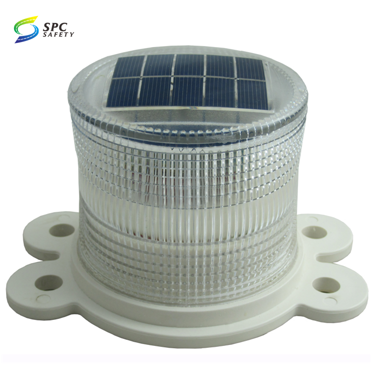 Solar Airport Runway Taxiway Helipad Led Navigation Safety Light Aviation Obstruction Building Tower Beacon Lights with Magnet