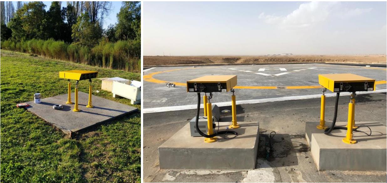 Airport Runway Lighting System Detail