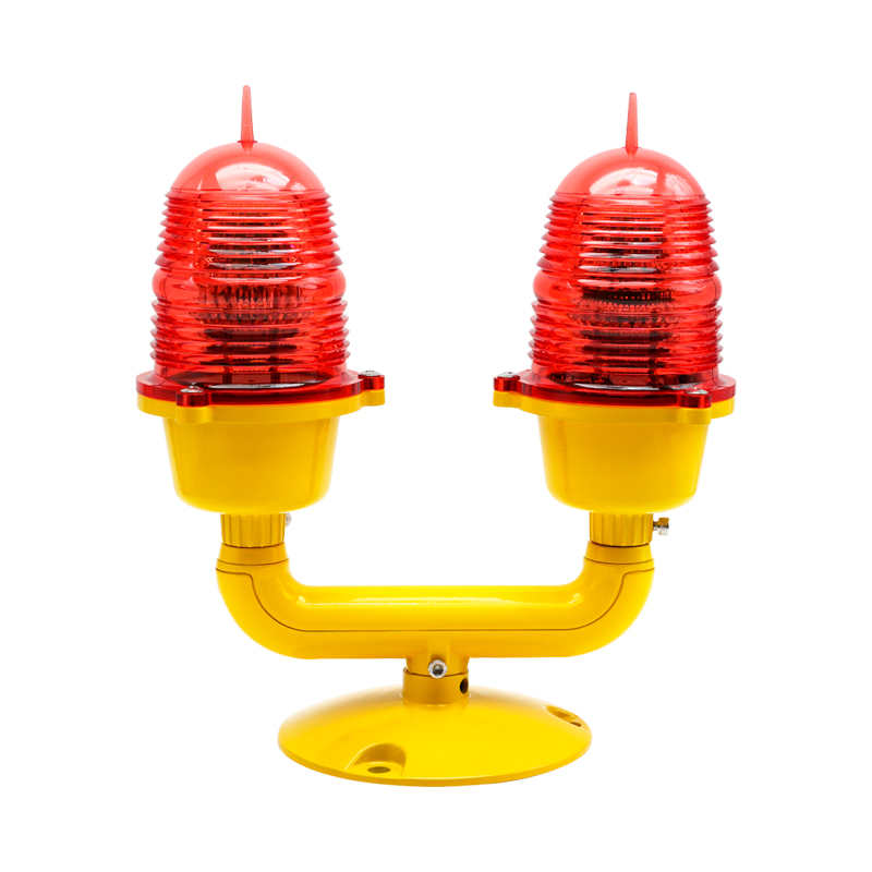 FAA L-810 Double High-rise Buildings Tower Airport Runway Taxiway Airport Navigation Led Safety Lamp Aviation Obstruction Lights