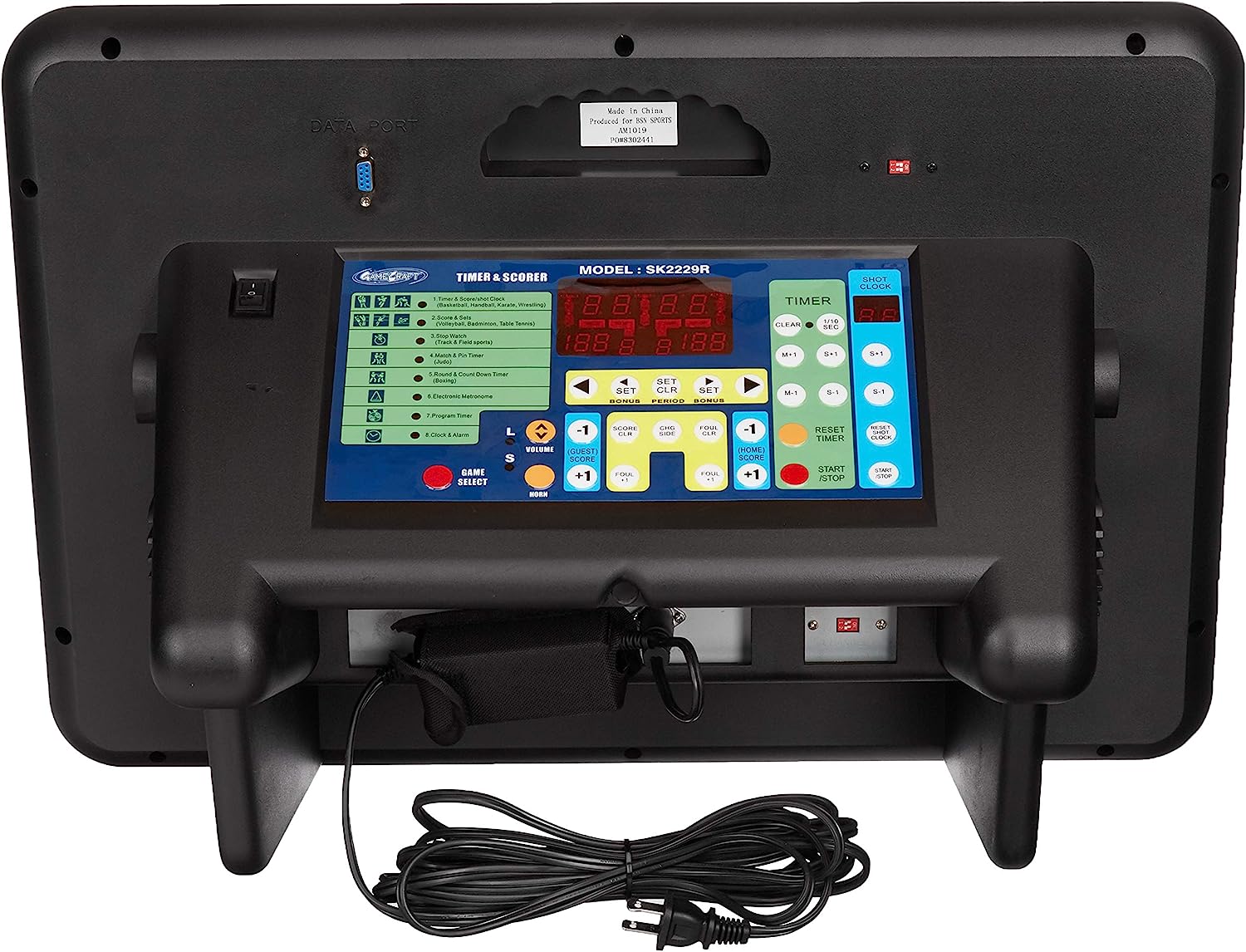 Durable LED Basketball Tabletop Scoreboard Indoor Outdoor Tennis Football Badminton Court Equipment With Remote Control Function