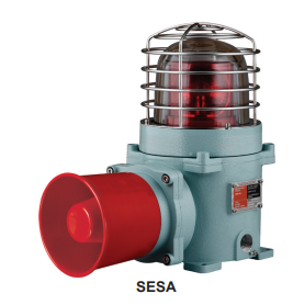 QLIGHTEC Heavy Duty Aluminum Body AR111 Base Explosion-Proof Warning Light SESALR-SESAL-SESAS-SESA IP66 Rating